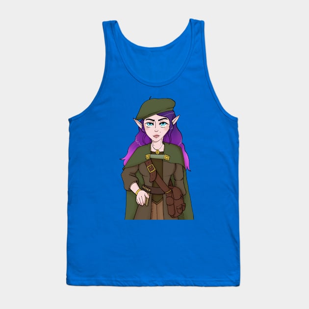 Tam Borine Tank Top by KYFriedDice